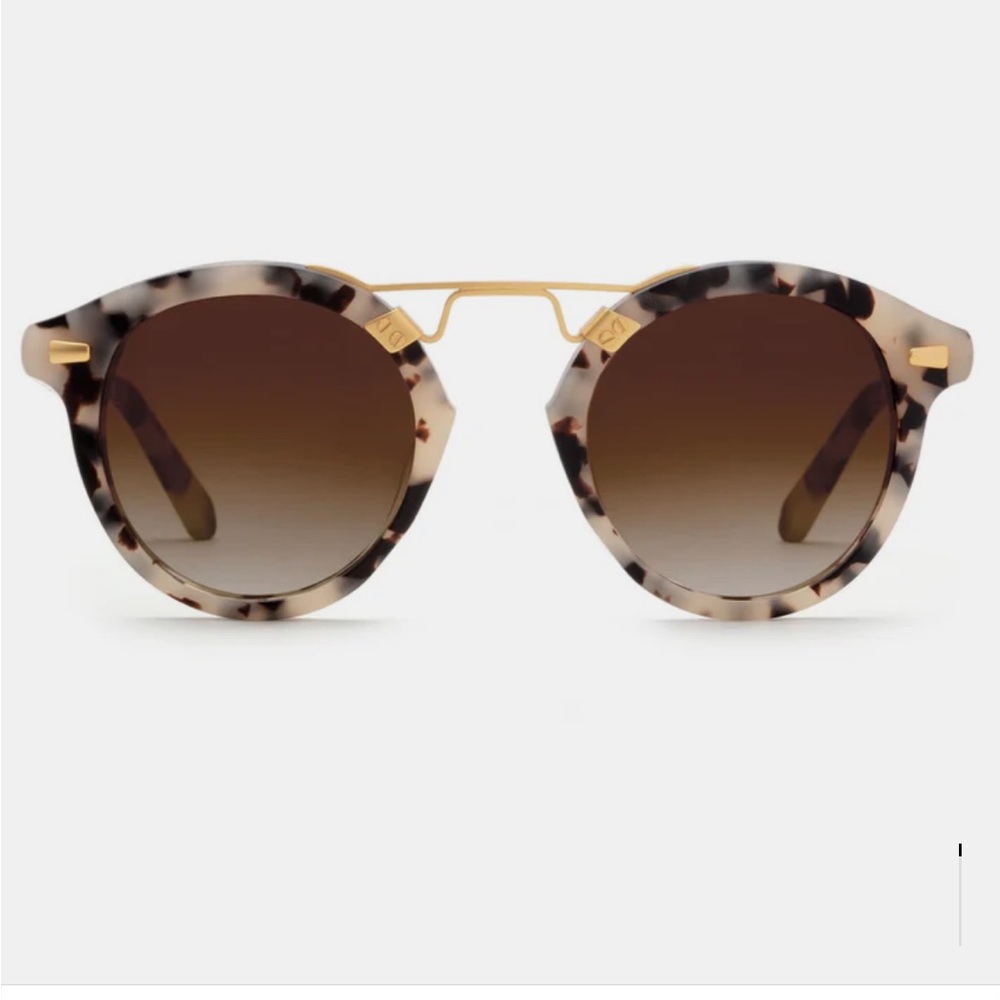 Krewe STL II  Matte Oyster 24K sunglasses